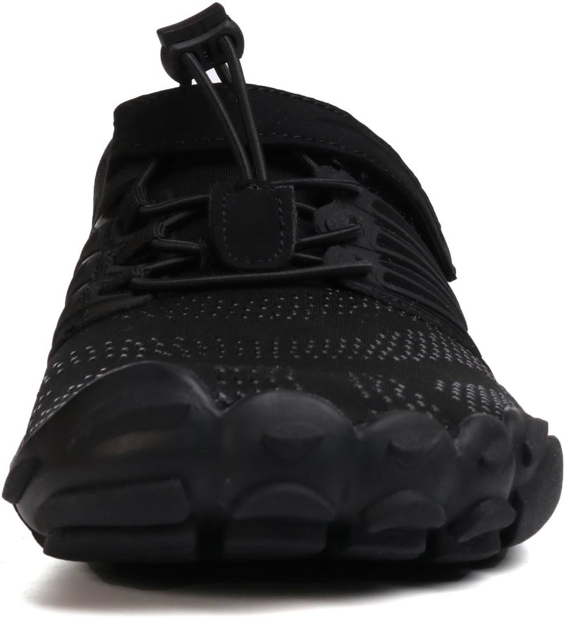 WHITIN Women's Minimalist Barefoot Trail Running Shoes | Wide Toe Box Size 7.5-8 Black 38 - Image 3